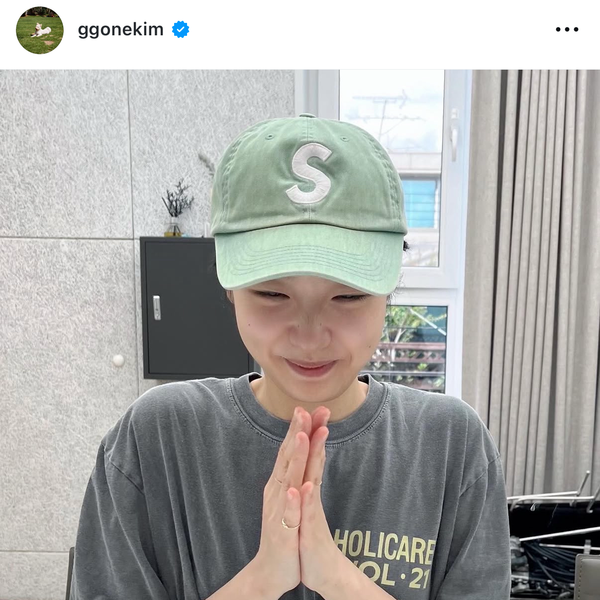 Behind-the-scenes cut of Kim Goeun