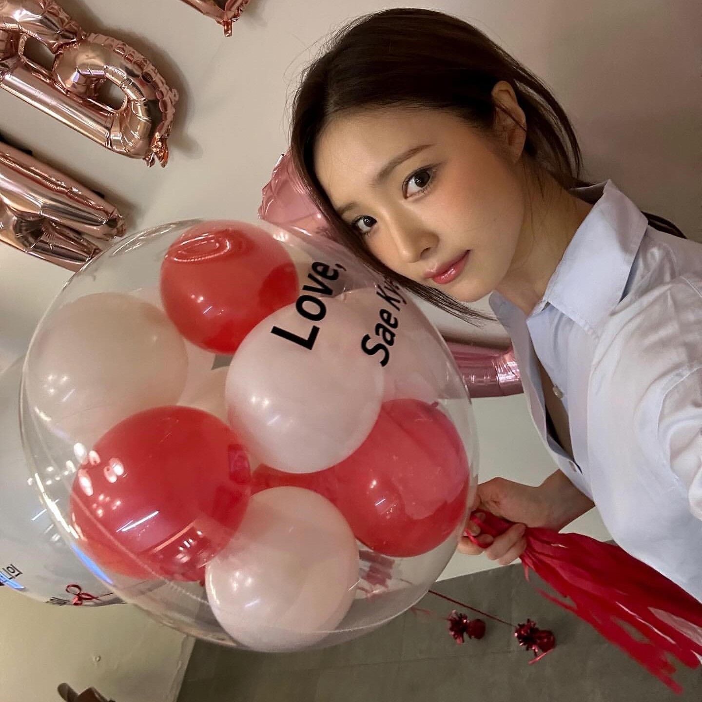 Behind-the-scenes cut of Shin Sekyung