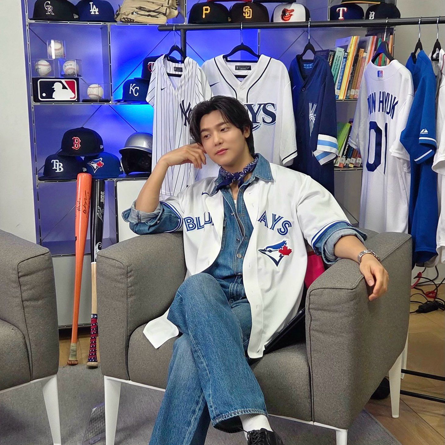 Behind-the-scenes cut of Kang Minhyuk