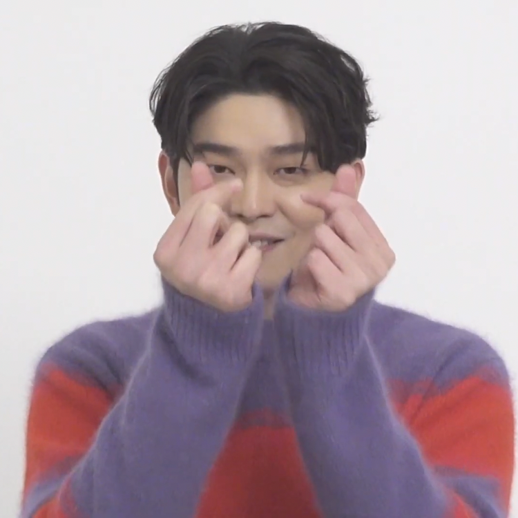 Behind-the-scenes cut of Yoon Kyunsang