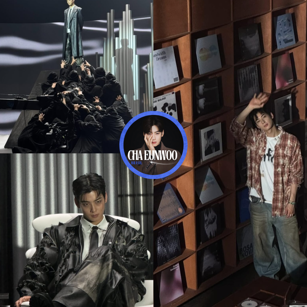 A moment captured by a fan of Cha Eunwoo