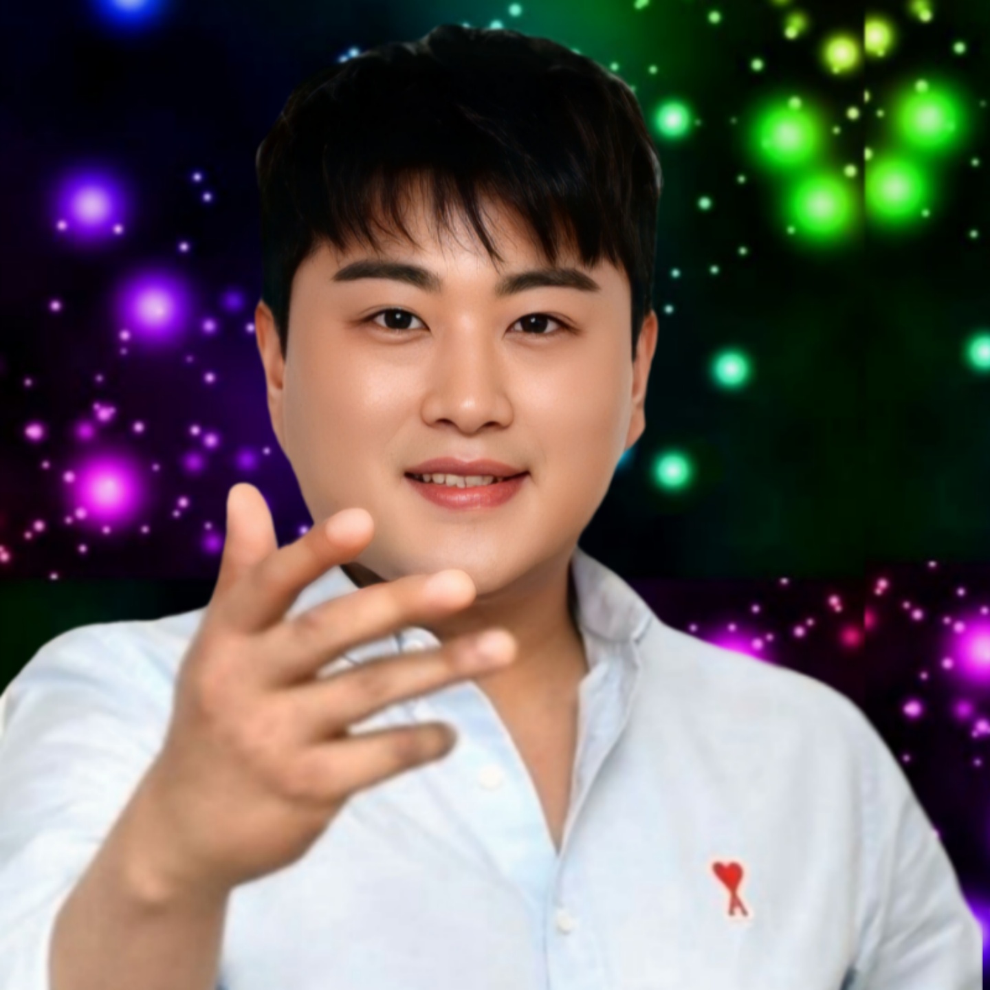 粉丝拍下的金浩中瞬间