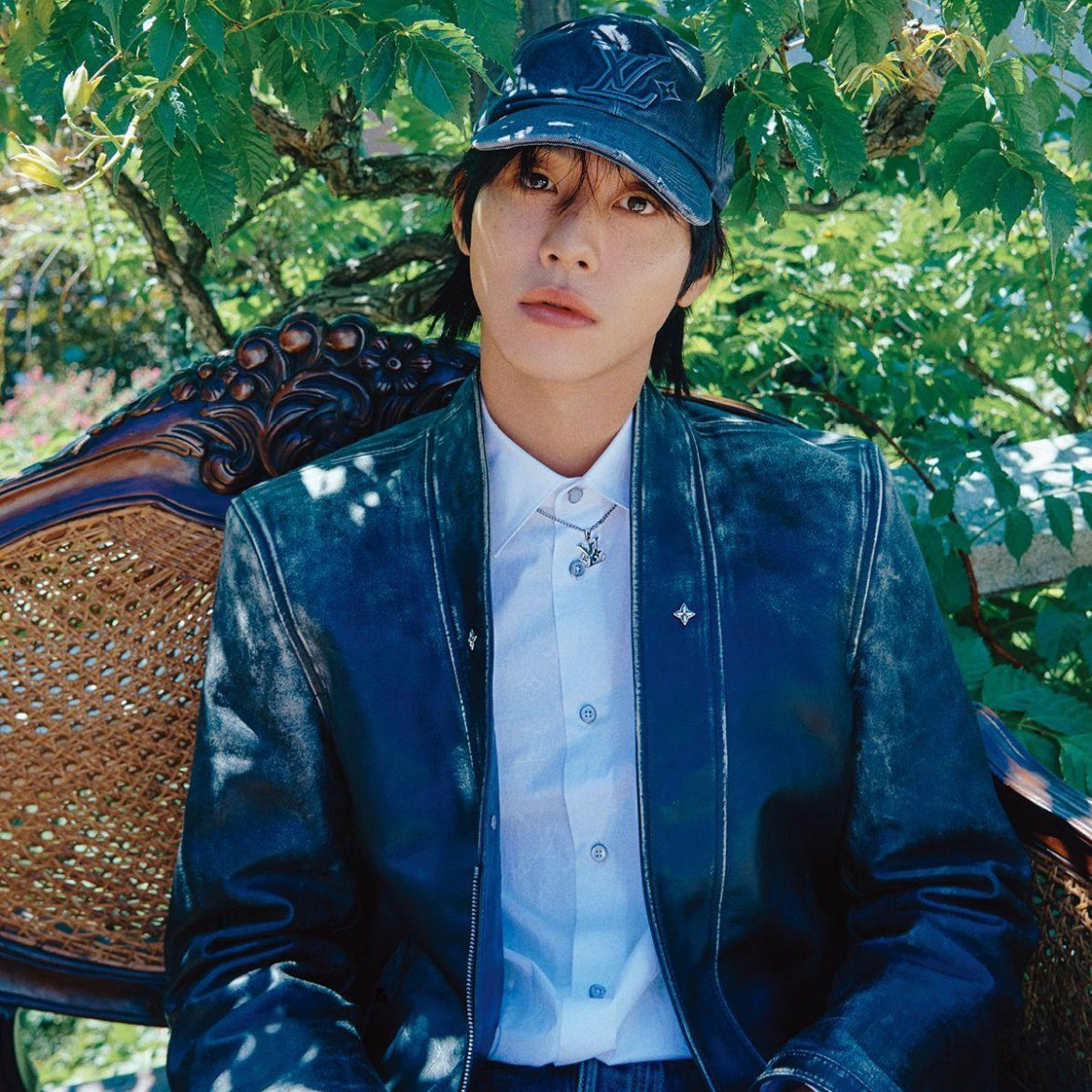 粉丝拍下的安孝燮瞬间