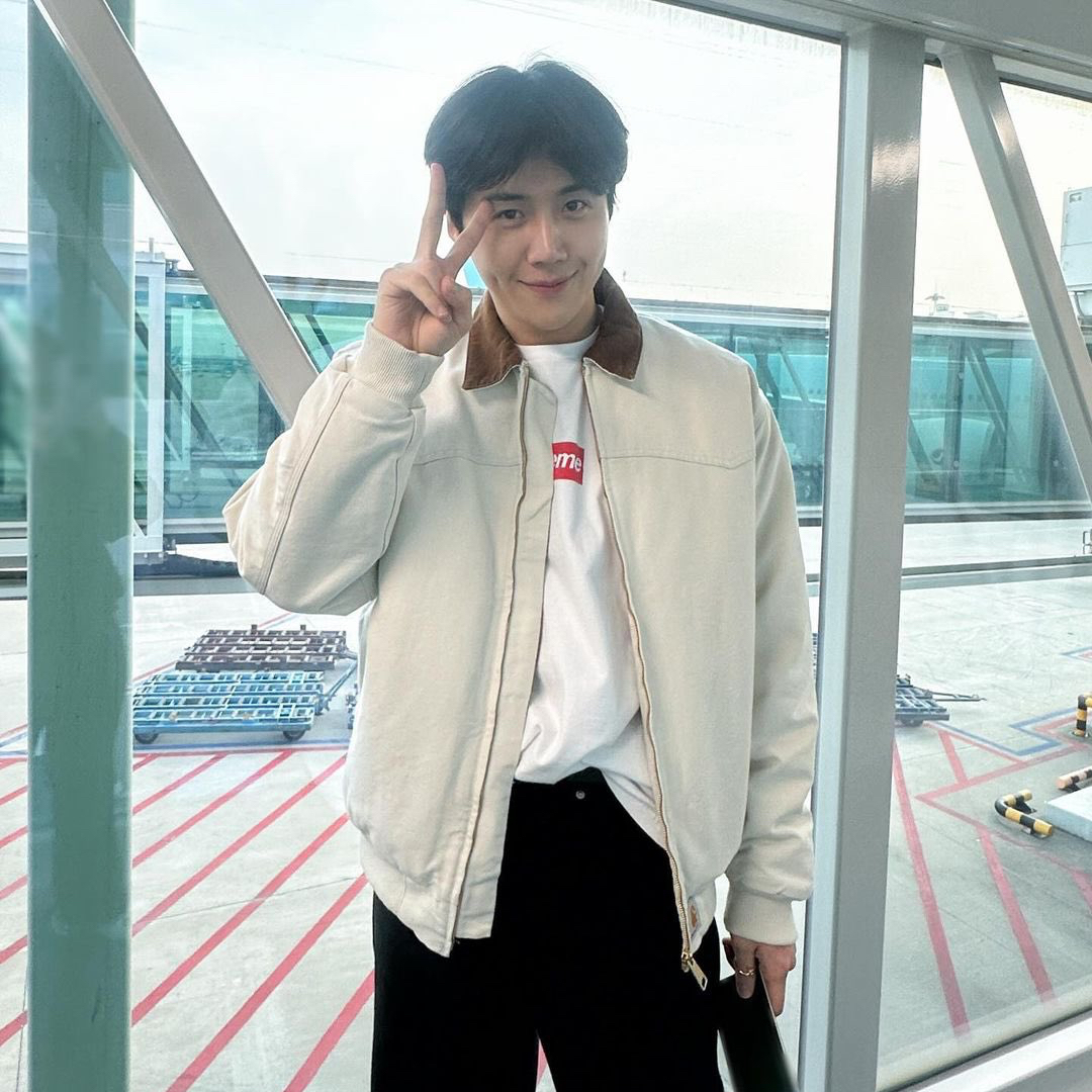 A moment captured by a fan of Kim Seonho