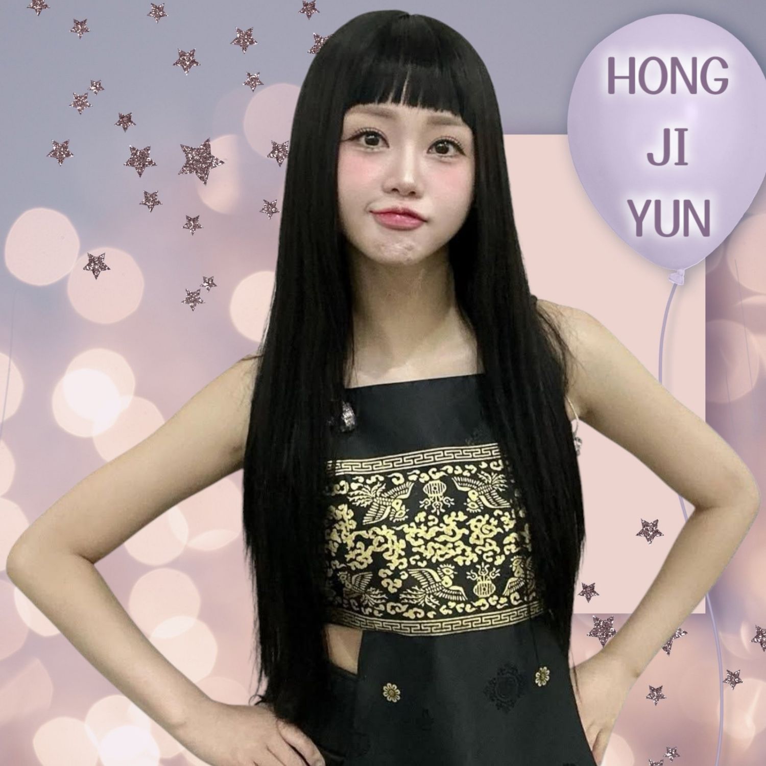 Behind-the-scenes cut of Hong Jiyoon