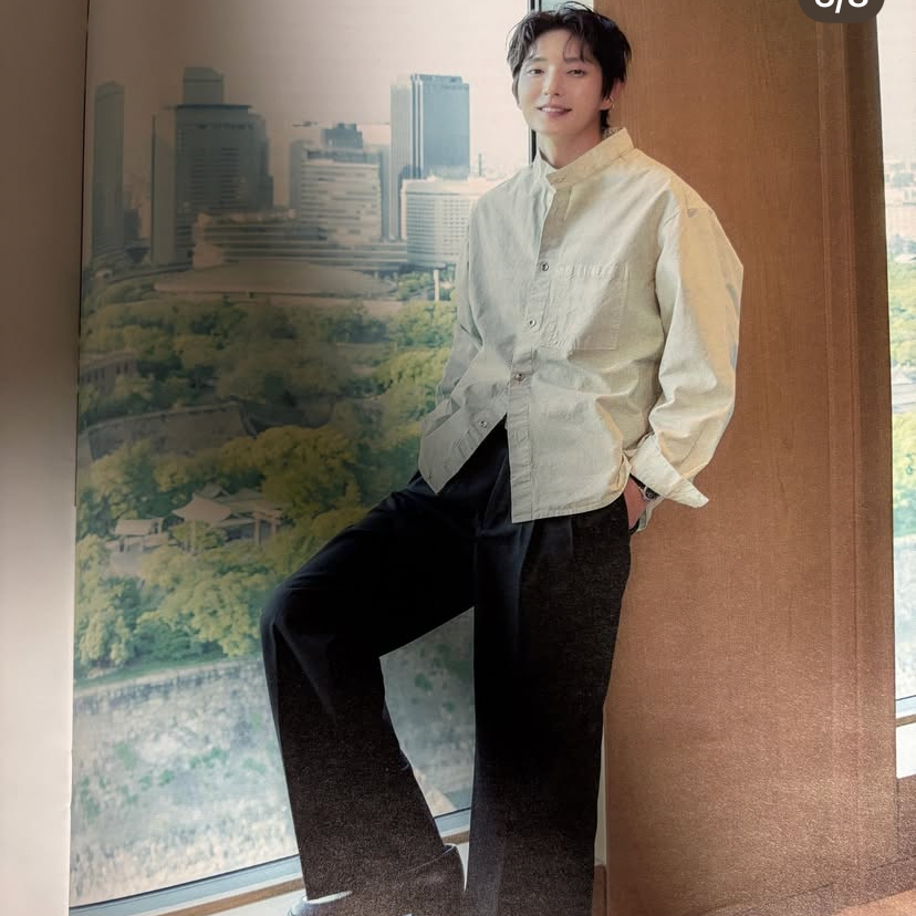 Recent activity shot of Lee Joongi