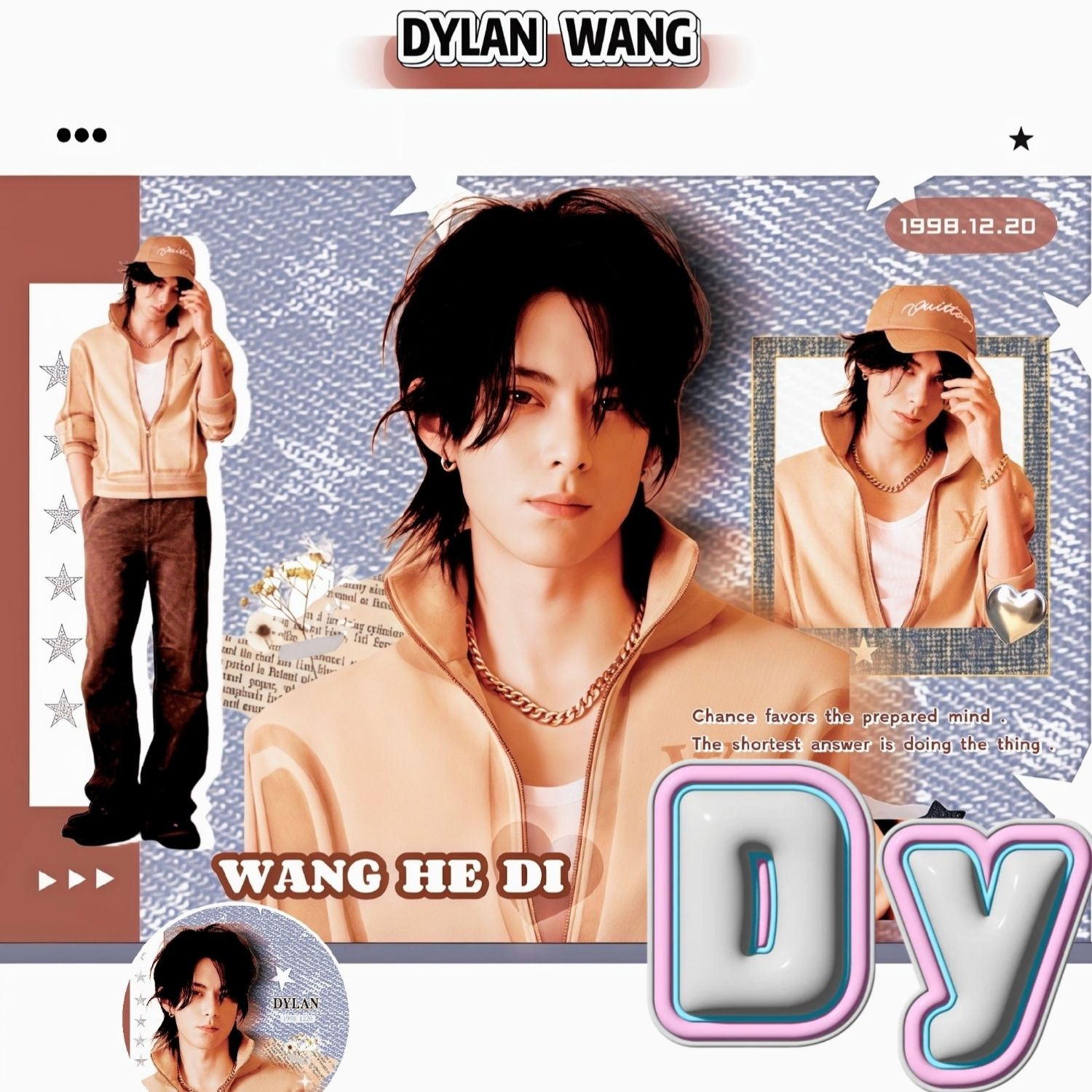 Recent activity shot of Dylan Wang