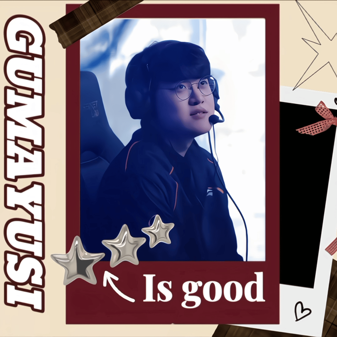 Recent activity shot of Gumayusi