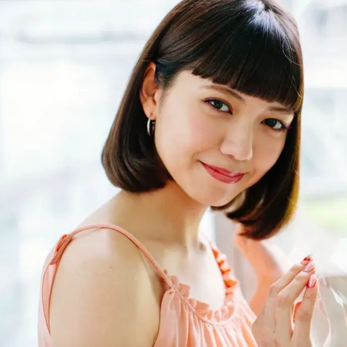 A moment captured by a fan of Fumi Nikaido