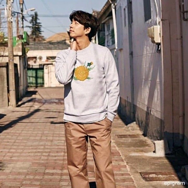 Recent activity shot of Gong Yoo