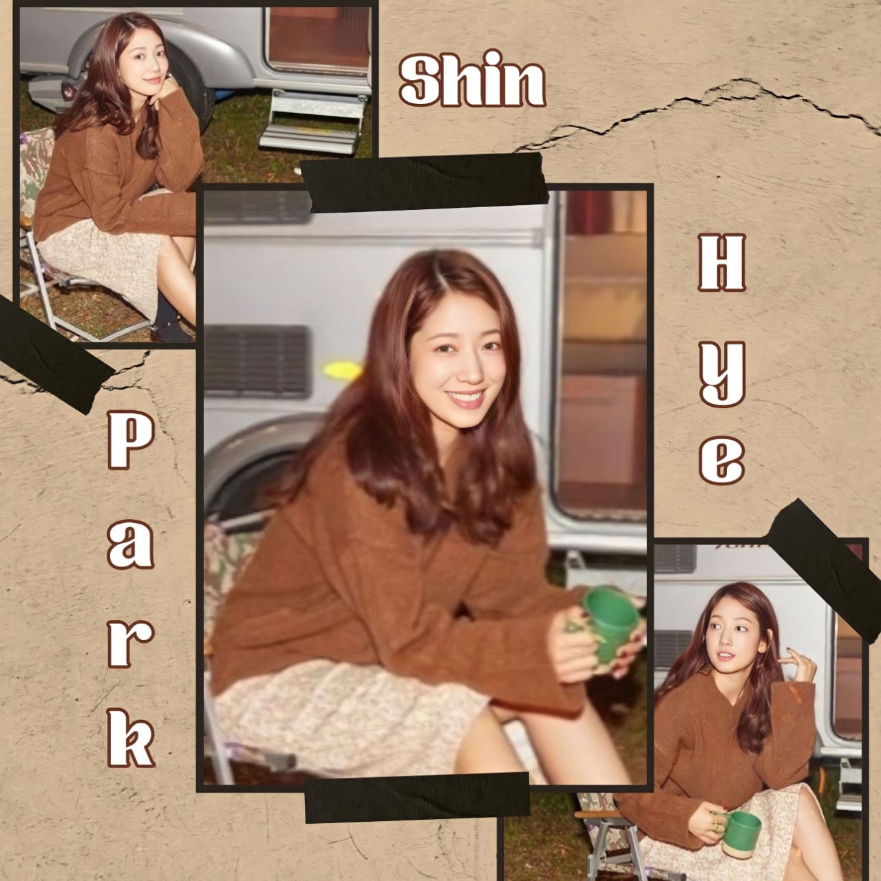 Behind-the-scenes cut of Park Shinhye