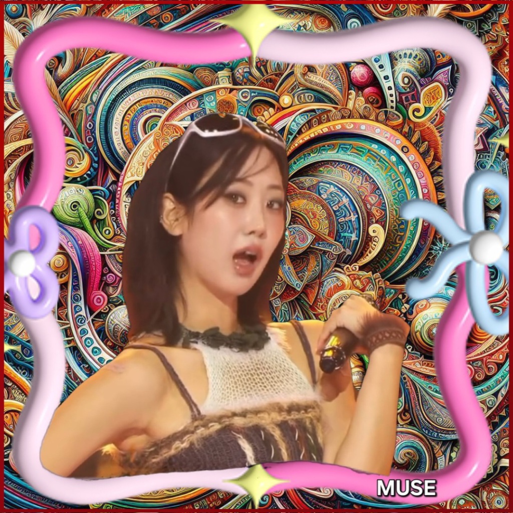 Behind-the-scenes cut of Kang Hyeyeon