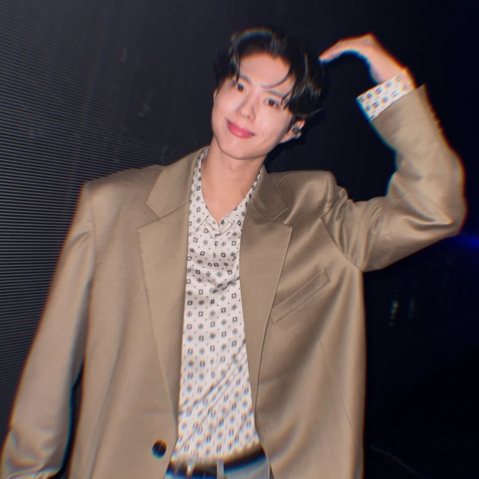 Recent activity shot of Park Bogum