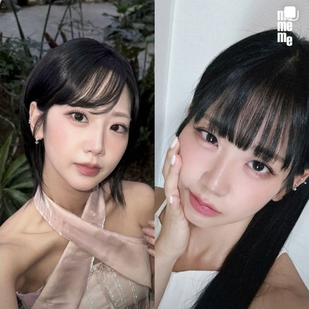 Behind-the-scenes cut of Kang Hyeyeon