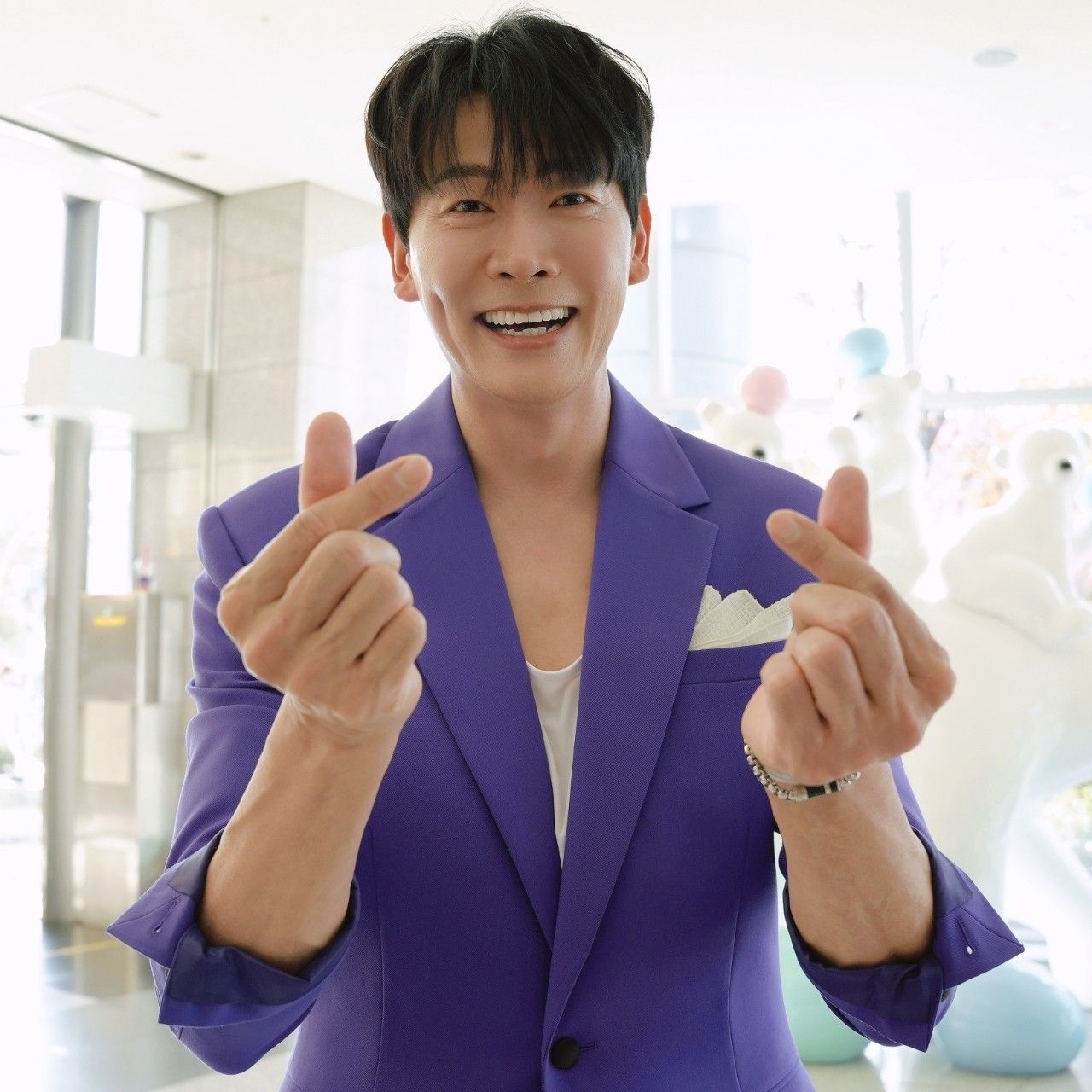 Recent activity shot of Kim Yongpil