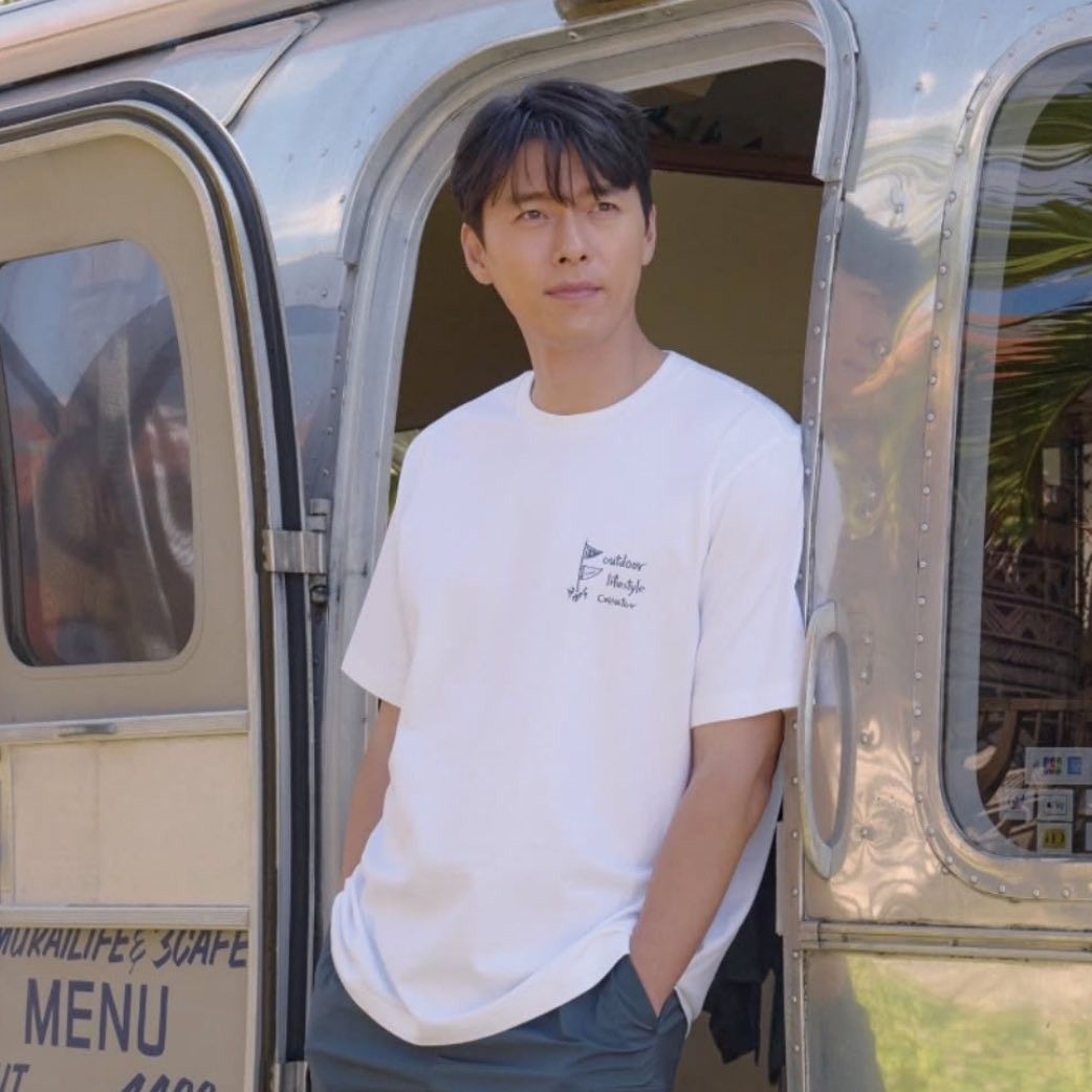 Behind-the-scenes cut of Hyun Bin