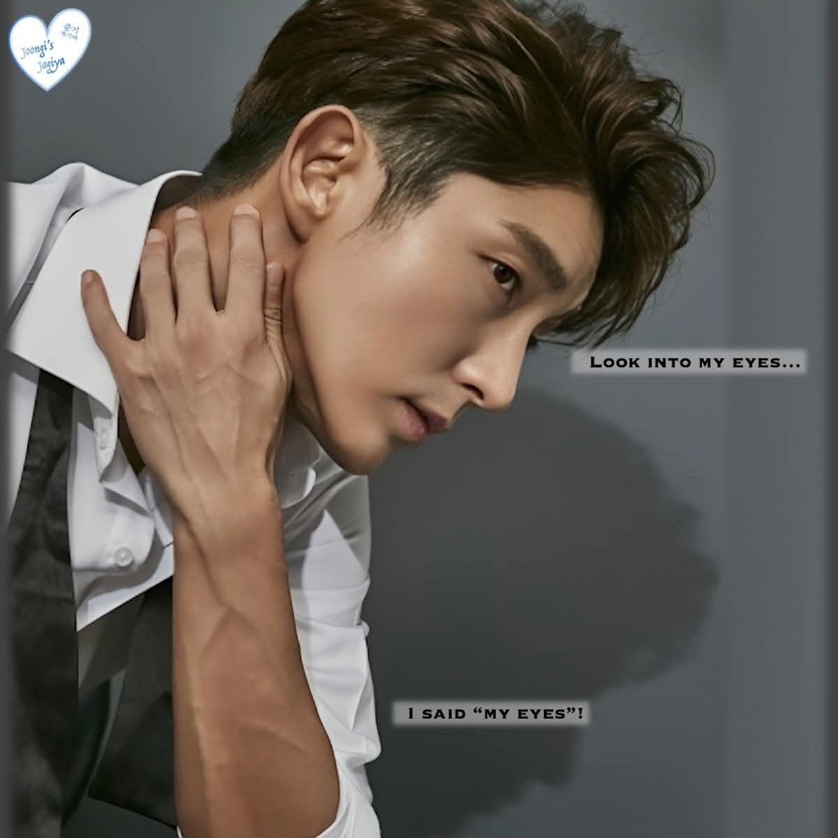 Behind-the-scenes cut of Lee Joongi