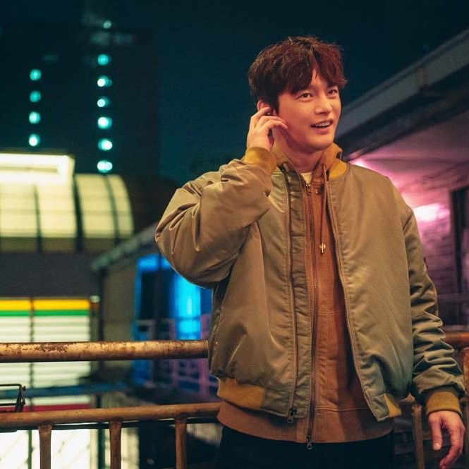A moment captured by a fan of Seo Inguk