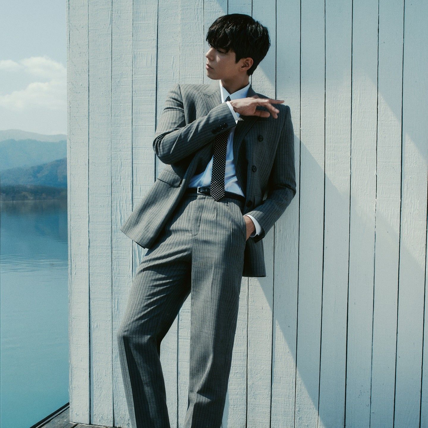 Recent activity shot of Park Bogum