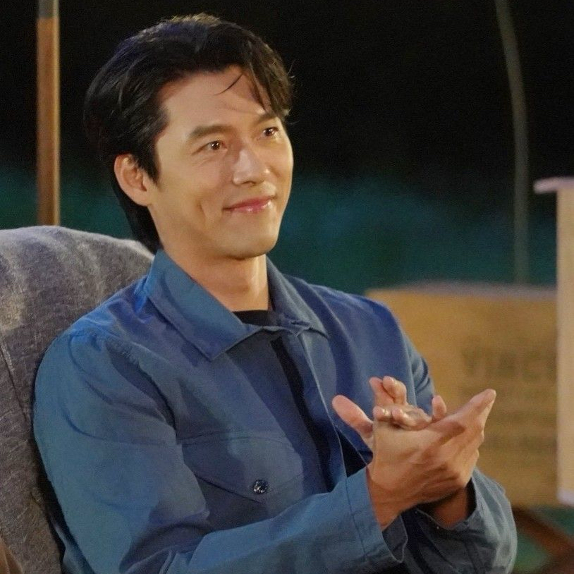 Behind-the-scenes cut of Hyun Bin
