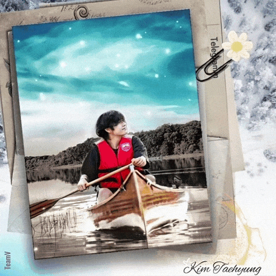 Behind-the-scenes cut of Kim Taehyung (V)