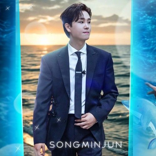 Behind-the-scenes cut of Song Minjun