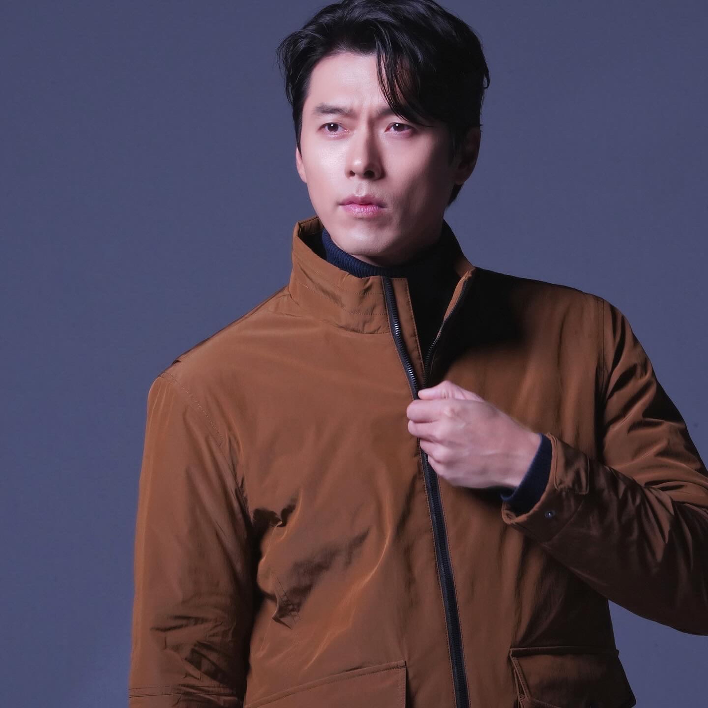 Recent activity shot of Hyun Bin