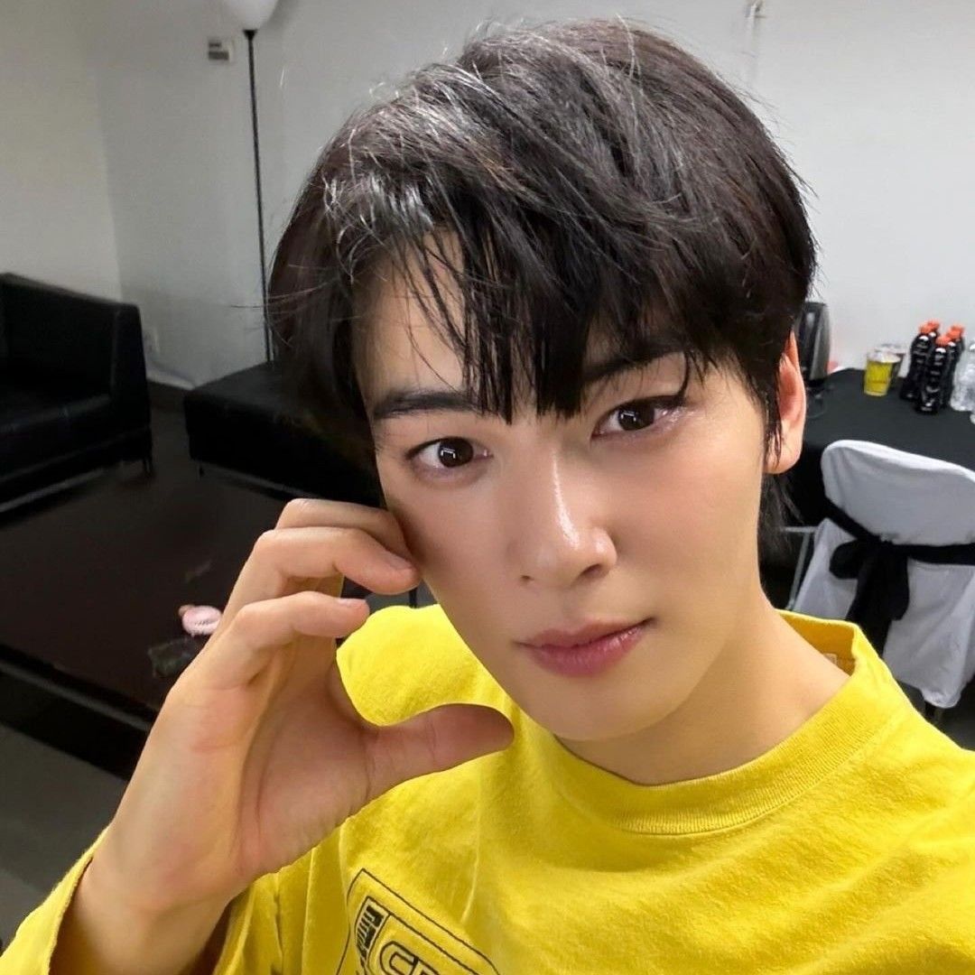 Recent activity shot of Cha Eunwoo