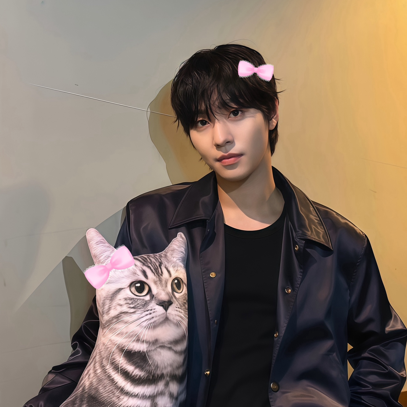 Momen yang diabadikan oleh penggemar Ahn Hyoseop