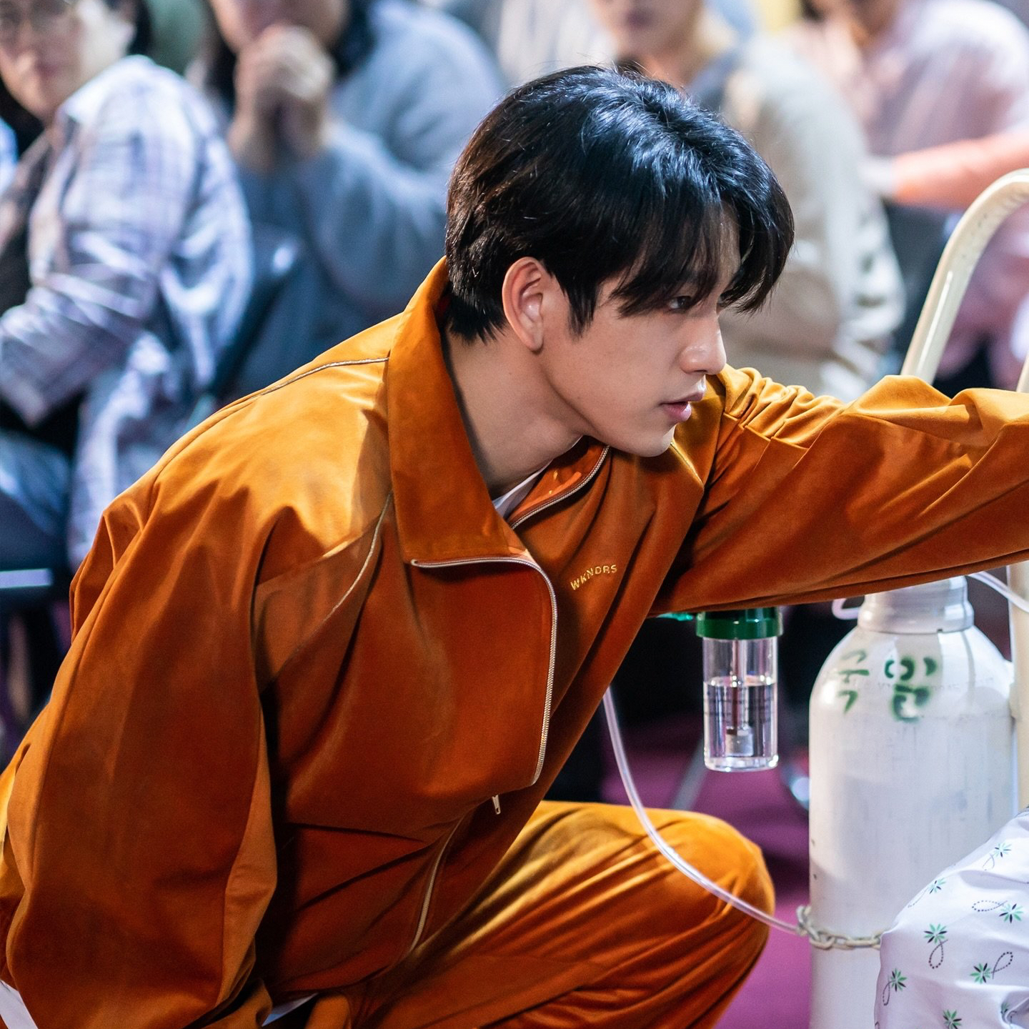 Momen yang diabadikan oleh penggemar Park Jinyoung