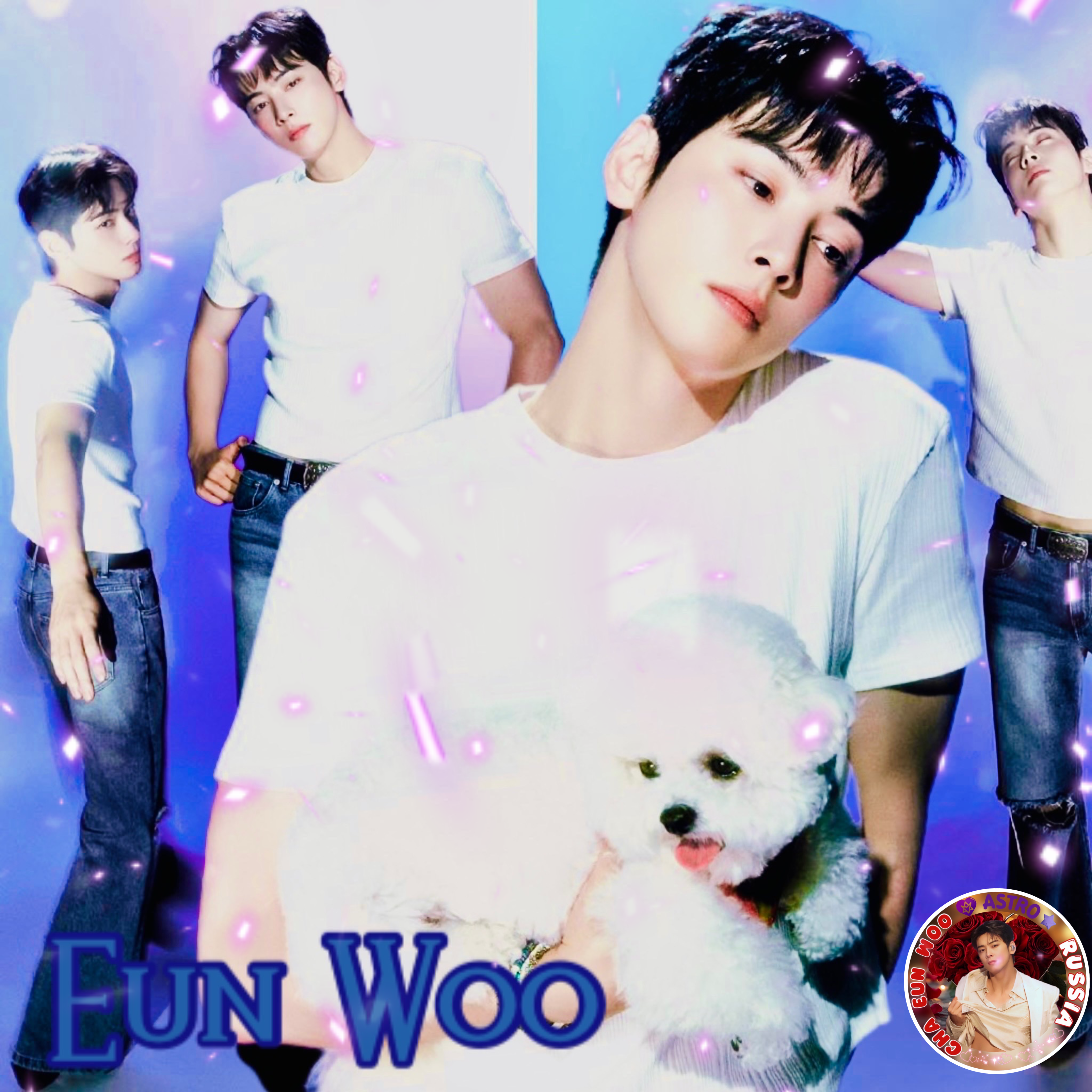 A moment captured by a fan of Cha Eunwoo