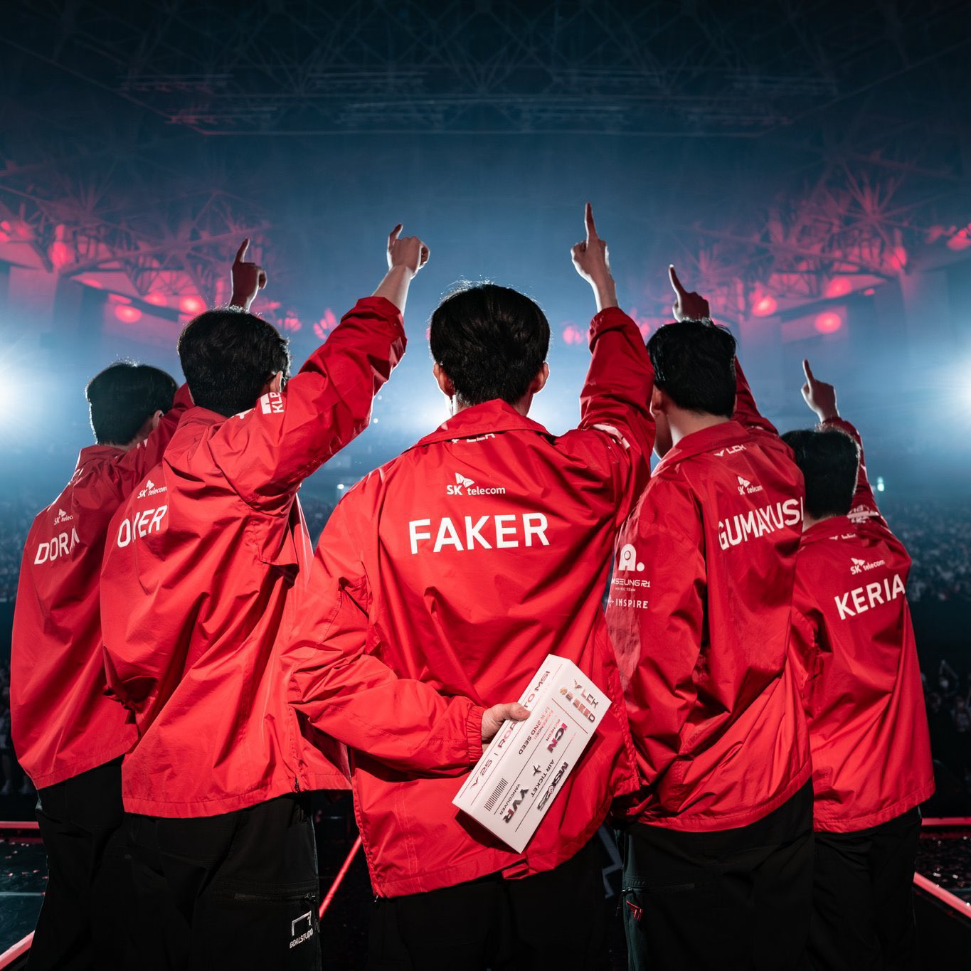 Recent activity shot of Faker