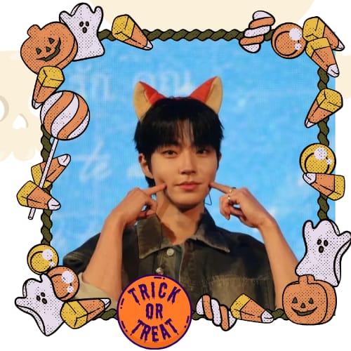 Momen yang diabadikan oleh penggemar Hwang Inyoup