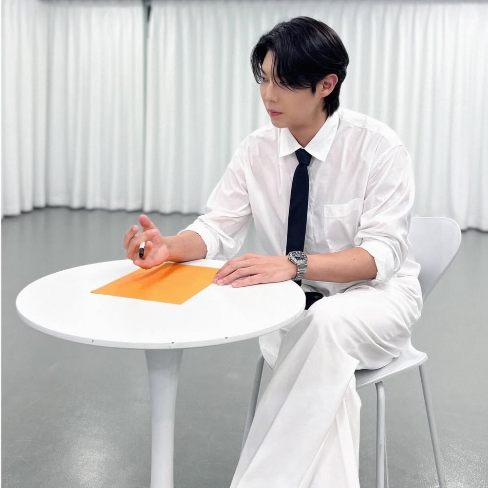 Behind-the-scenes cut of Son Taejin