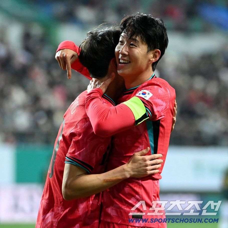 A moment captured by a fan of Son Heungmin