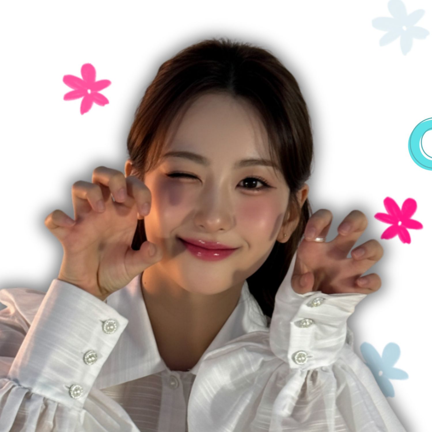 A moment captured by a fan of Oh Yujin