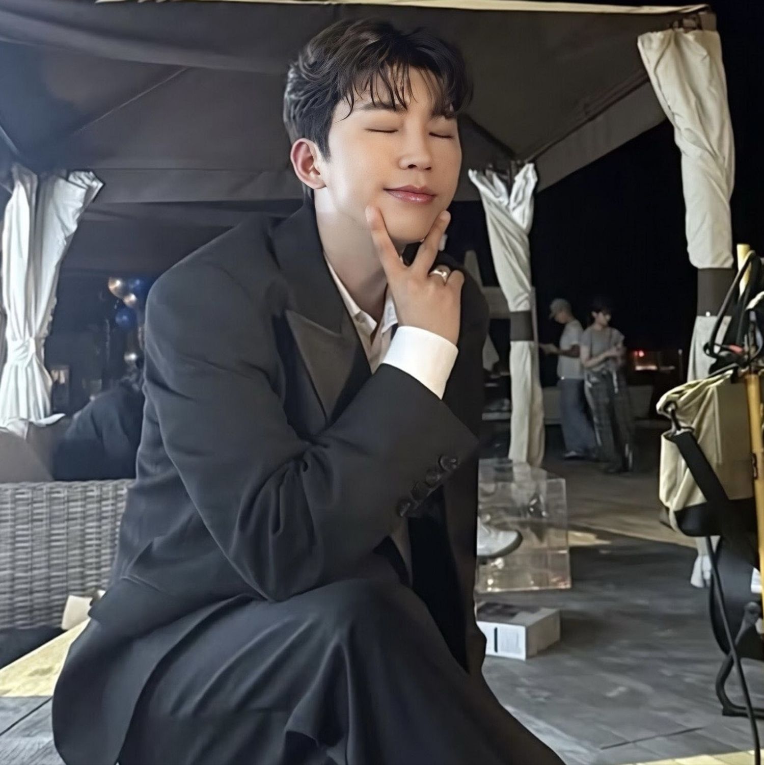 임영웅의 비하인드 컷