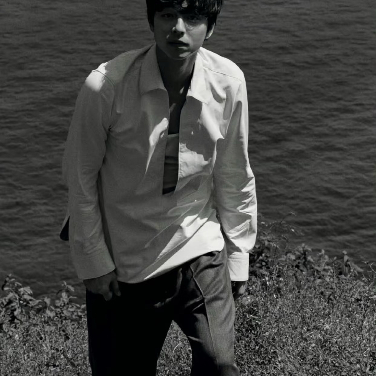 Recent activity shot of Gong Yoo