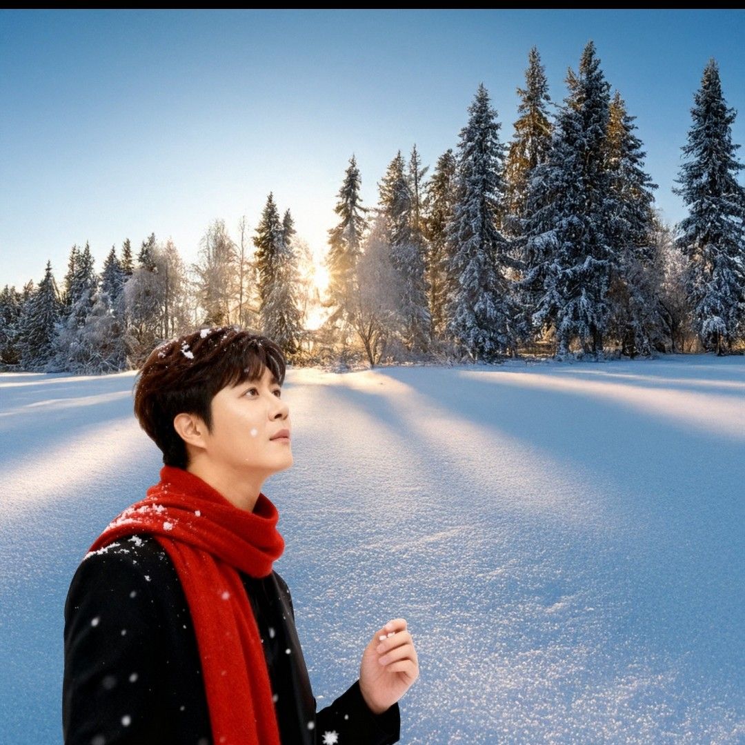 Behind-the-scenes cut of Jin Haesung