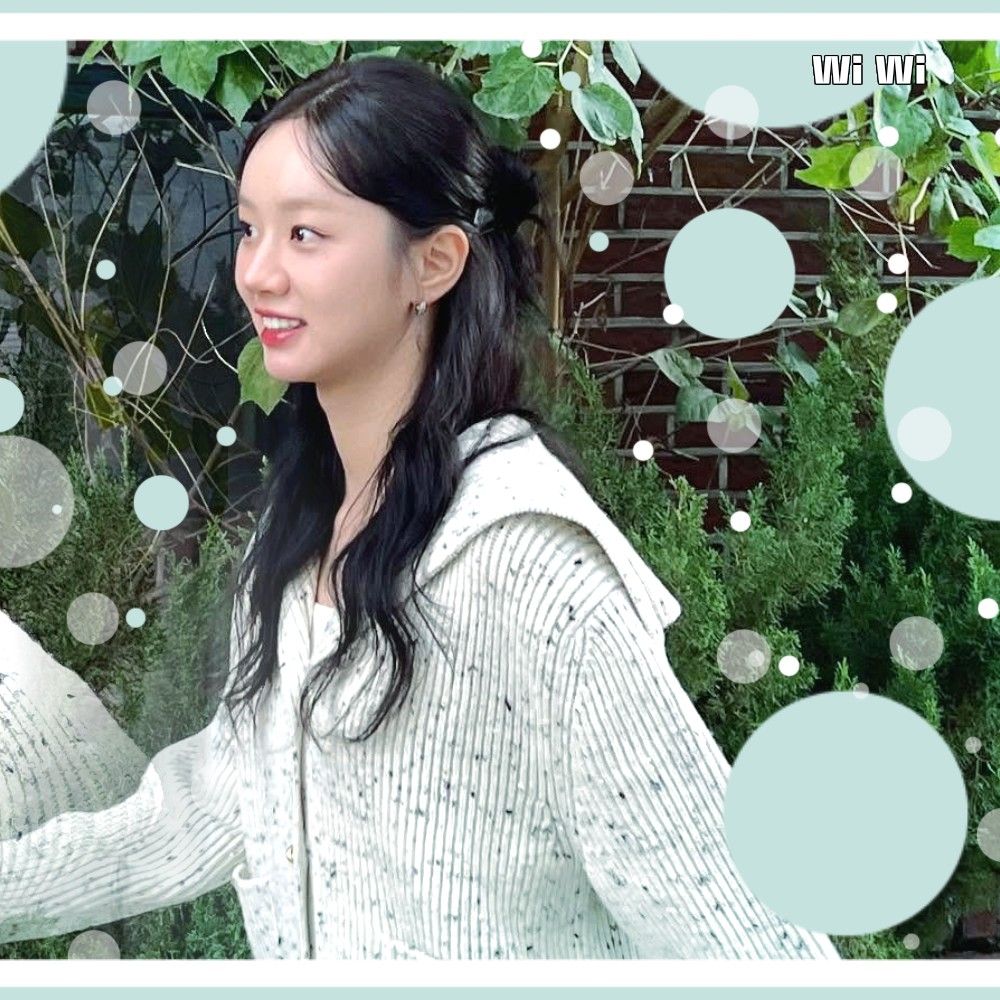 Behind-the-scenes cut of Hyeri