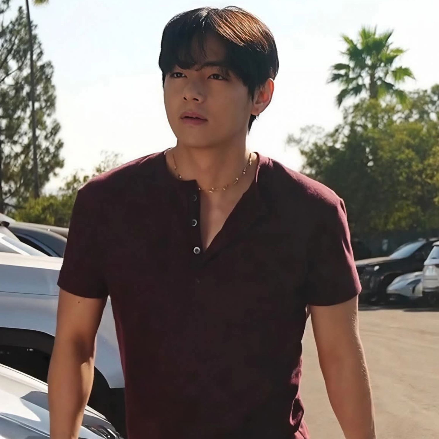 Behind-the-scenes cut of Kim Taehyung (V)