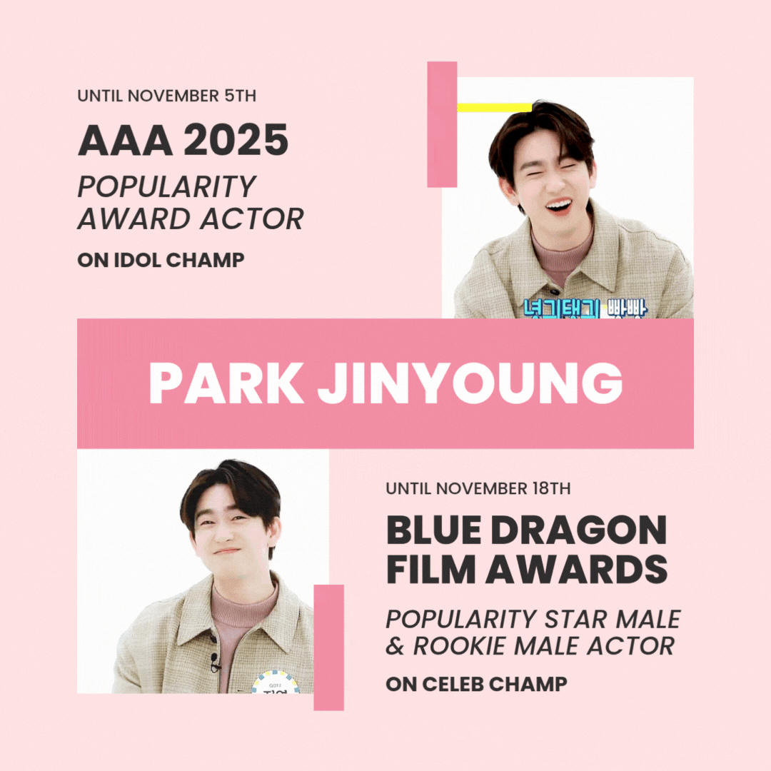 Behind-the-scenes cut of Park Jinyoung