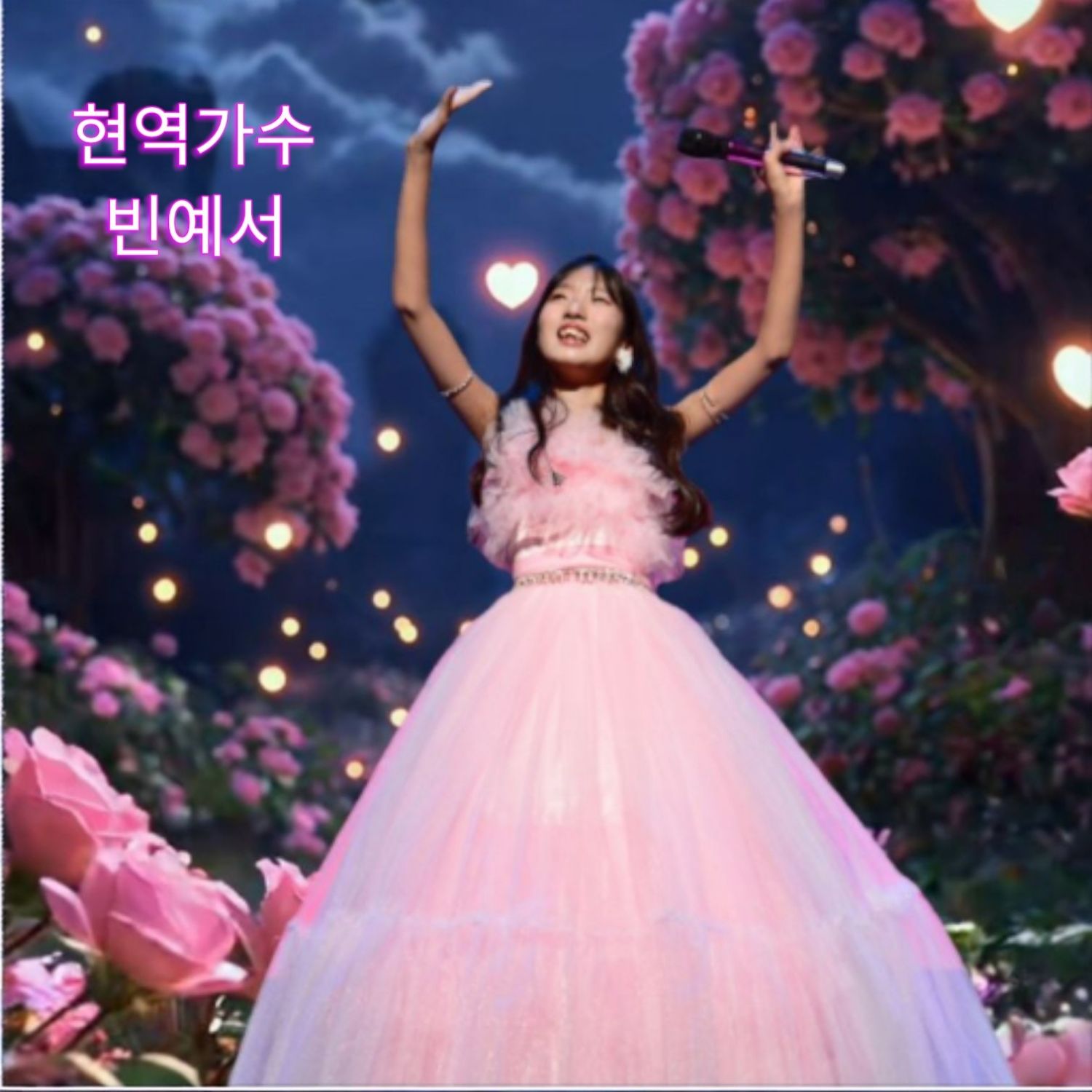 Behind-the-scenes cut of Bin Yeseo