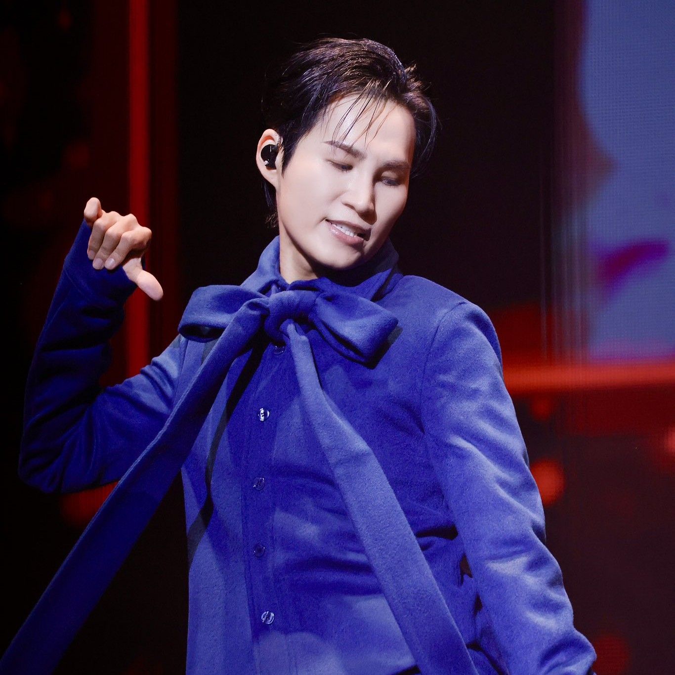 粉丝拍下的金熙栽瞬间