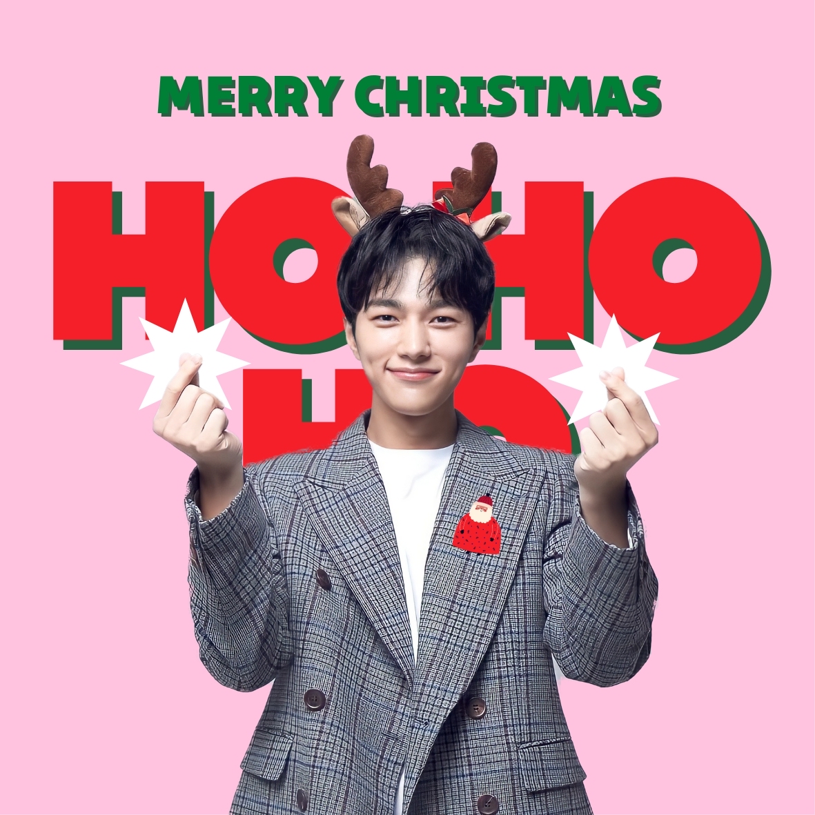 Behind-the-scenes cut of Kim Myungsoo (L)