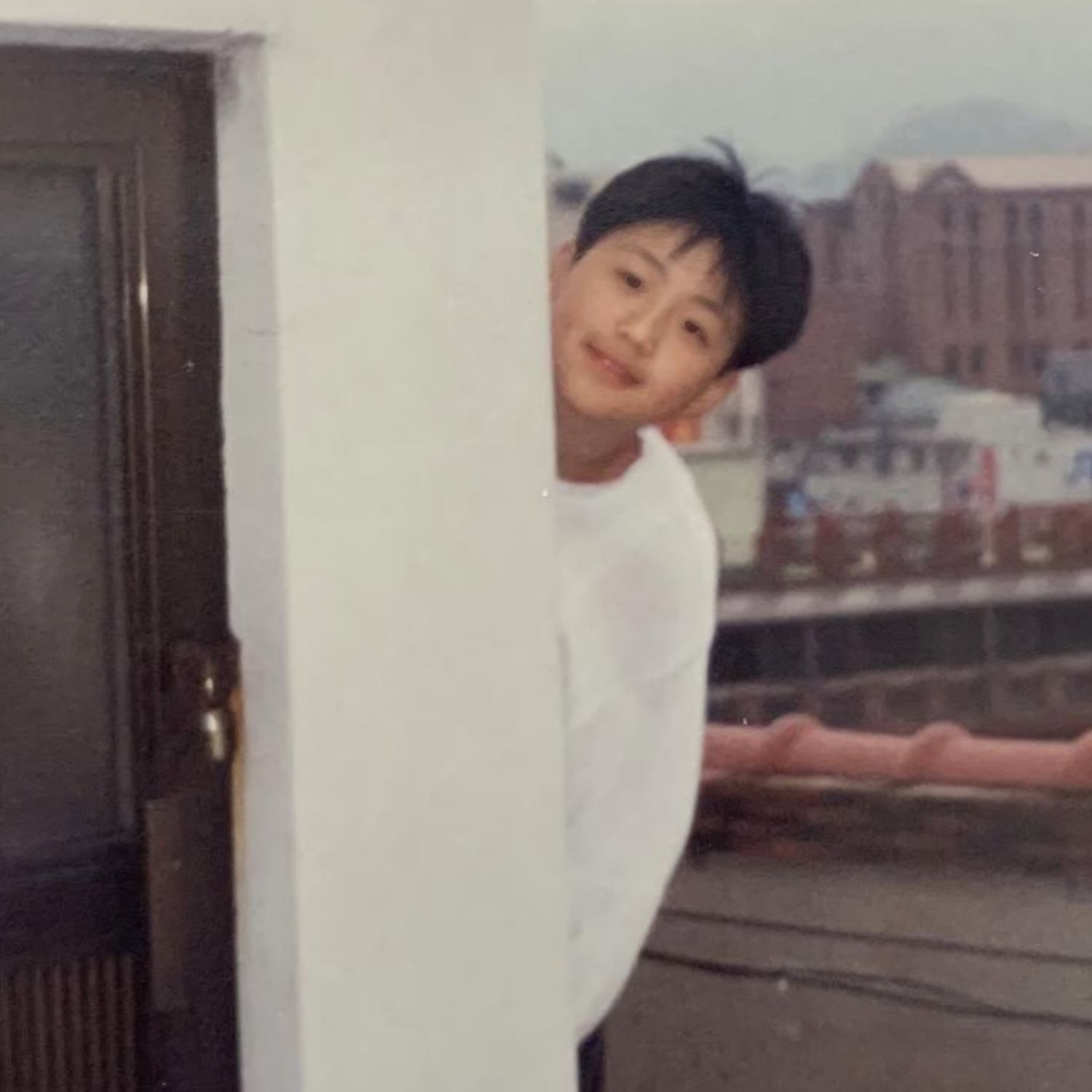 A moment captured by a fan of Kim Seonho