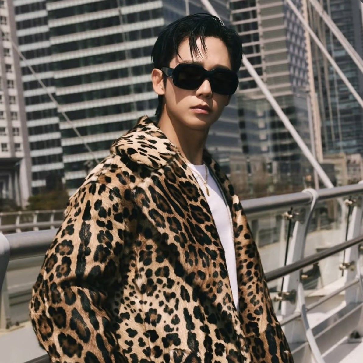 粉絲拍下的丁海寅瞬間