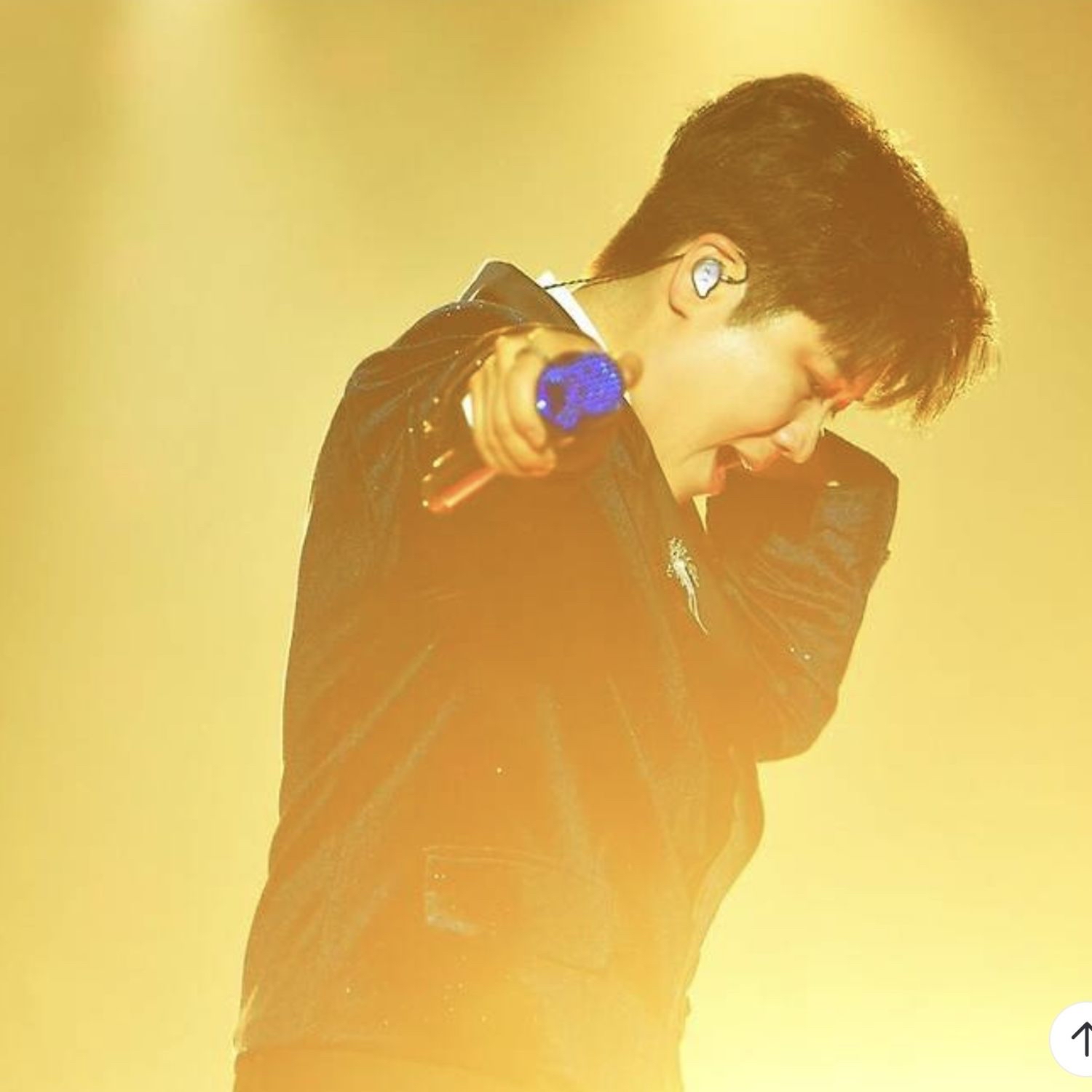 A moment captured by a fan of Ma Ijin