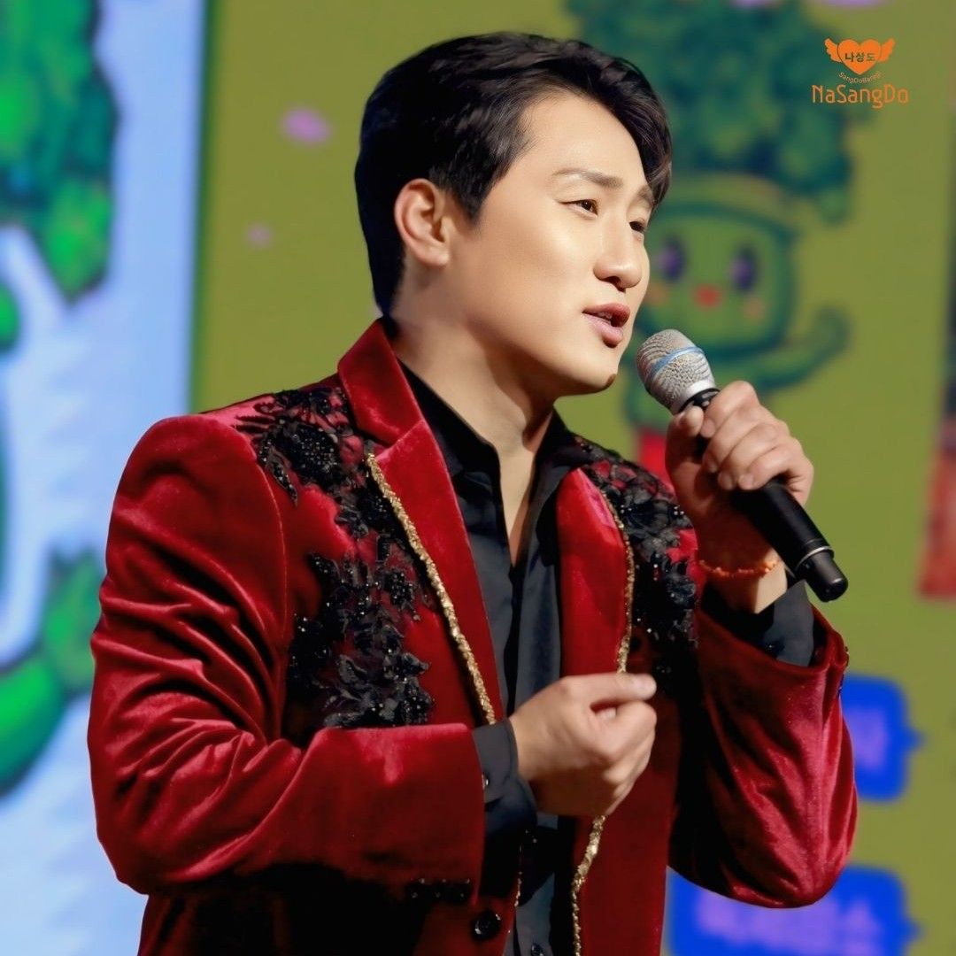 Behind-the-scenes cut of Na Sangdo