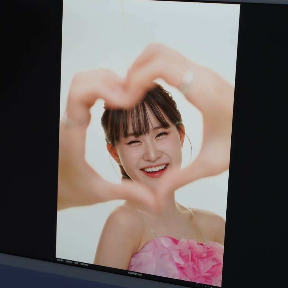 キム・ダヒョンのビハインドカット